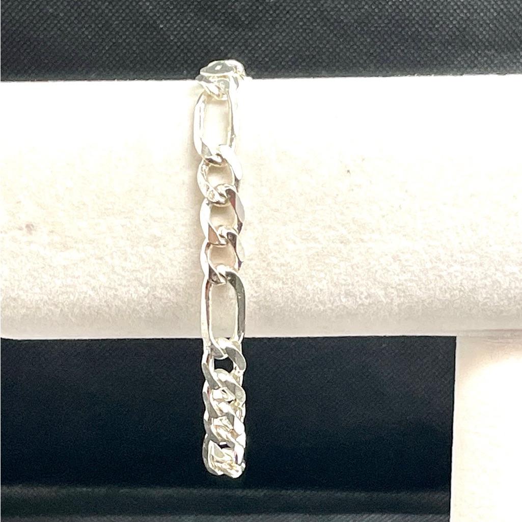 Sterling Figaro Bracelet